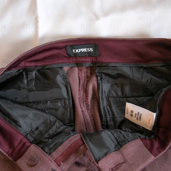 Beautiful Plum Dress Pants by Express - Picture 4 of 7